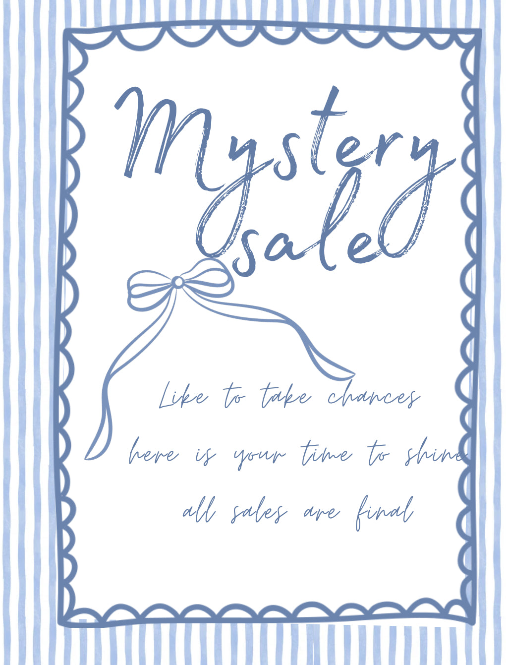 MYSTERY BABY / TODDLER