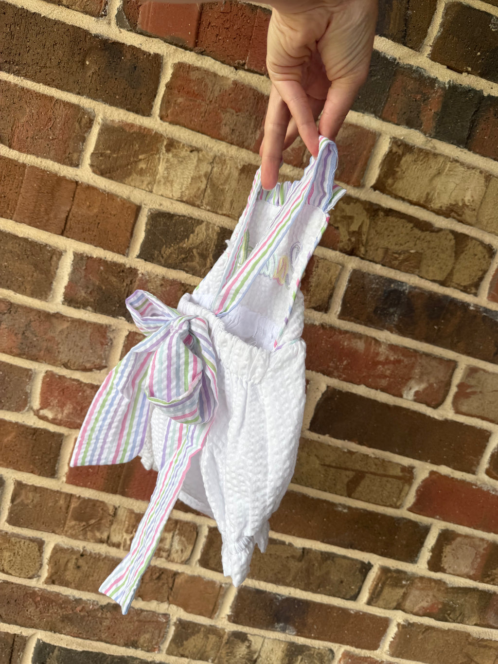 Pastel multi color sunsuit