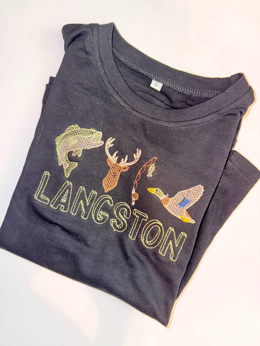 Outdoor boy T shirt