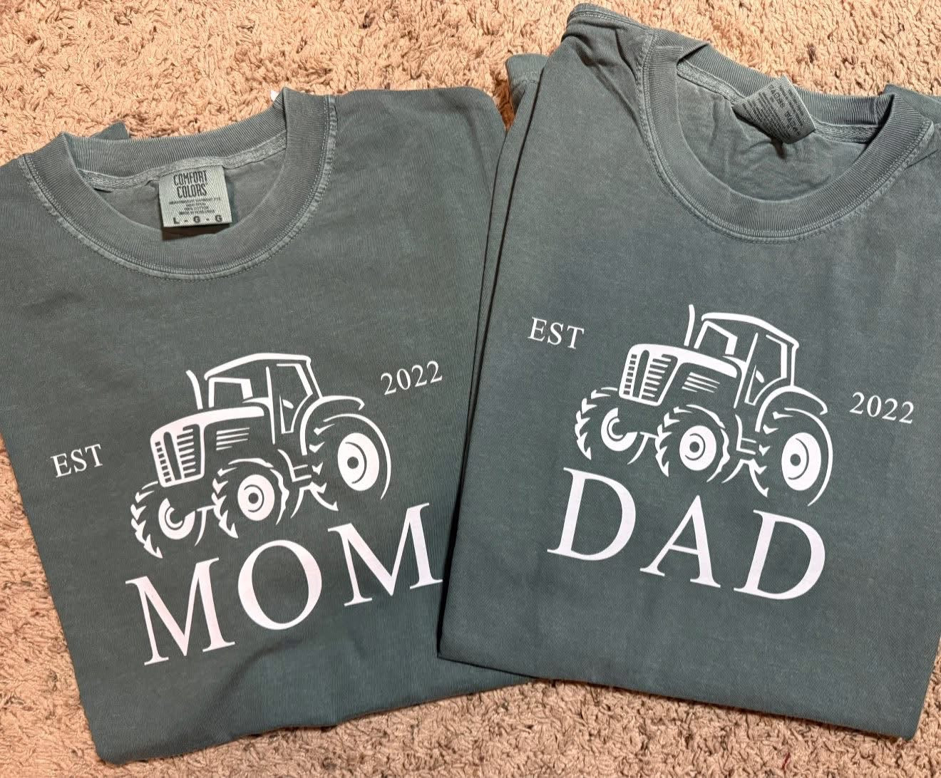 Custom printed Birthday shirts