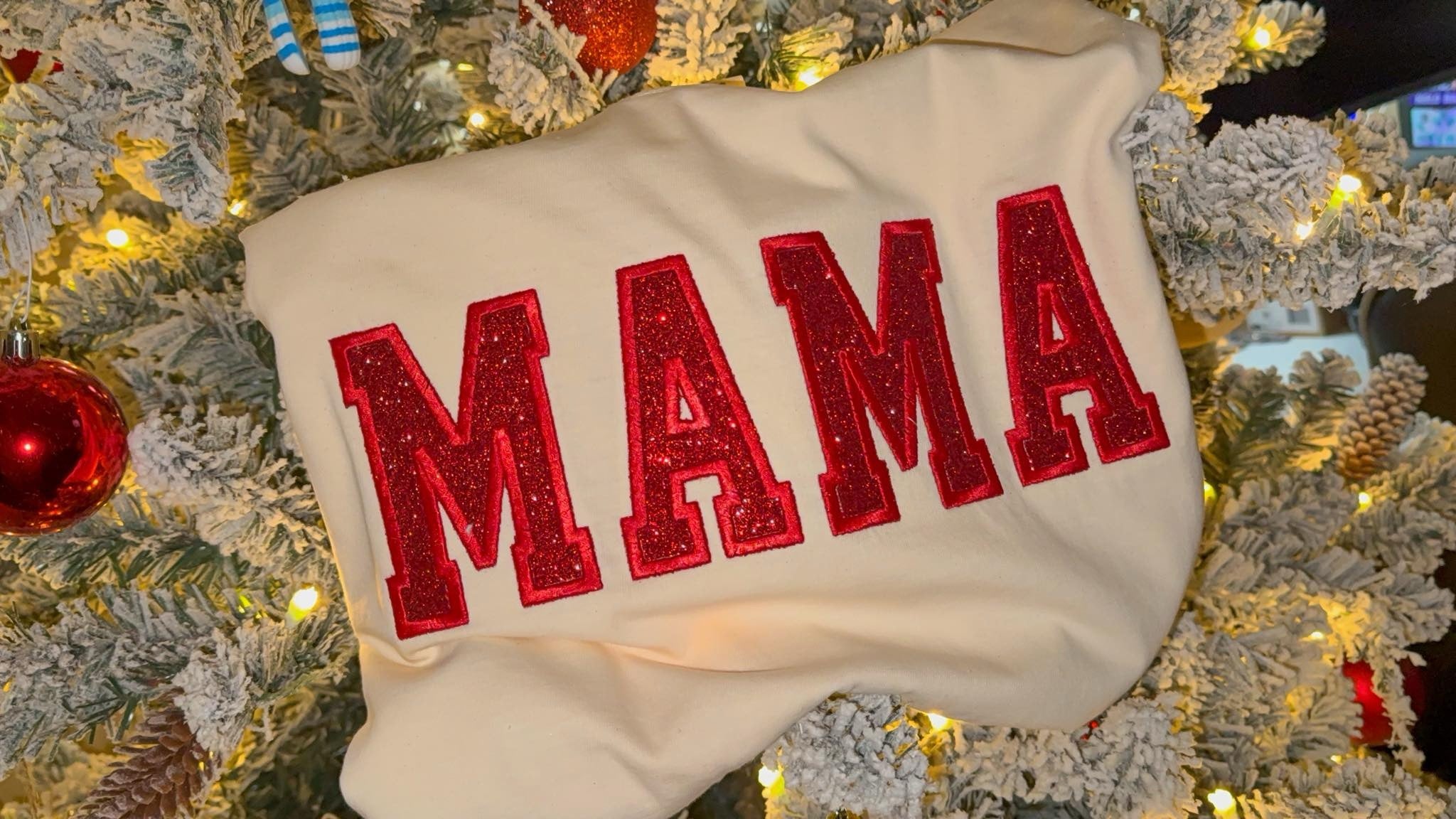 Christmas mama comfort colors T shirt