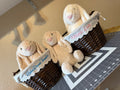 Custom Embroidered Easter Baskets.